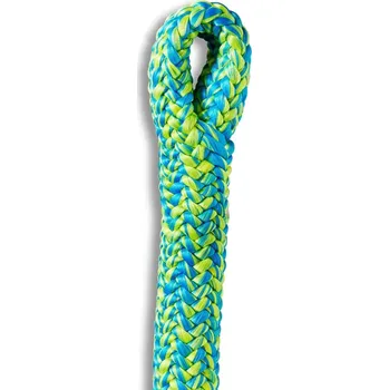 Lano Arboristické lano COUSIN TRESTEC LIGNUM 1x oko 12,5 mm modrá-žlutá 35 m