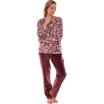 Dámské pyžamo Flora 6456 mave wine - Vestis M