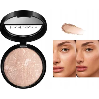 Pudr Rozjasňující pudr lisovaný, pečený v kameni, tvářenka, bronzer #3