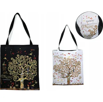 Carmani nákupní taška plast bez vzoru