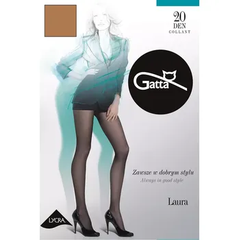 Dámské punčochy Gatta Laura 20 barva:béžová 2-S