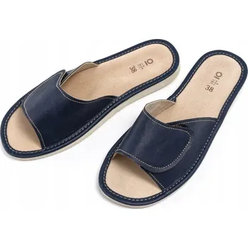 Dámská obuv Dámské Pantofle domácí pantofle se suchým zipem, pohodlné, Polské NOWO 37