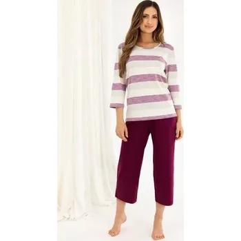 Pánská móda Pyžamo Regina 719 3/4 S-XL Z25/26 dámské Černá XL