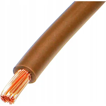 elektrický kabel Kabel Kulatý ohebný (lanko), instalační LgY Elektrokabel 1 x 16