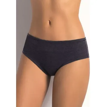 Dámské spodní prádlo Dámské kalhotky Sielei 1241 Tm. šedá XXL