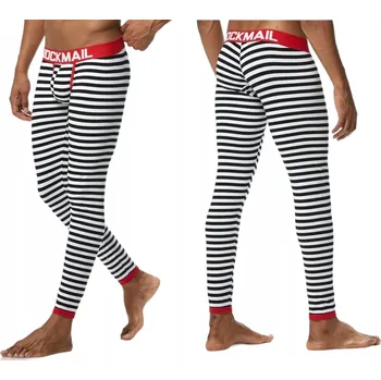 Pánské termo spodky Pánské bavlněné spodky JOCKMAIL s proužky - L