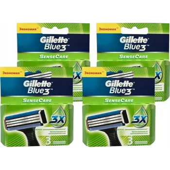 Příslušenství k holicímu strojku Náhradní hlavice pro holicí strojky Gilette Blue 3 Today Men, 12 ks