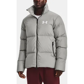 Pánská casual bunda Under Armour Pánská bunda Storm Down Puffer 1375449-558 Šedá LG
