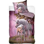 TipTrade Povlečení fototisk Jednorožec Bájný krasavec 140x200, 70x90 cm