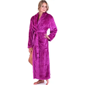 Dámské oblečení Dámský župan LIlly extra 2120 fuchsiová - Vestis L