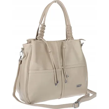 Kabelka COVERI COLLECTION kabelka eko kůže béžová