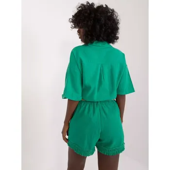 Dámské kraťasy DHJ šortky SN 5536.34X zelená jedna velikost