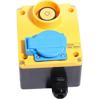 Bezpečnostní kamera VODOTĚSNÁ KRABICE LSKF-201 IP44 16A 250V - KVALITNÍ MATERIÁL S TĚSNĚNÍM