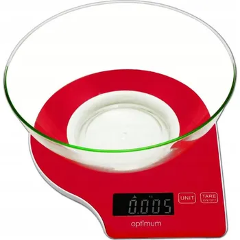 Kuchyňská váha Kuchyňská váha Optimum WG-0016 červená 5 kg