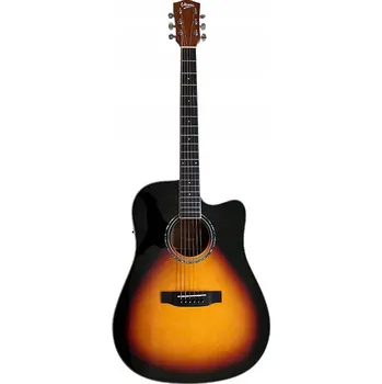 Hudební nástroj V-TONE VEAG1 CE elektroakustická kytara 4/4 dreadnought s výřezem, 3 barvy