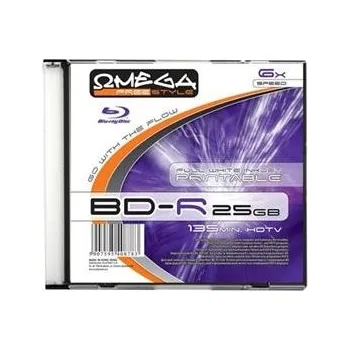 Elektronika PLATINET FREESTYLE BD-R BLU-RAY 25GB 6X PRINT FF SLIM*1 [40878]