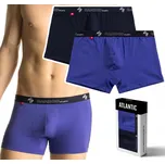 Pánské boxerky BAMBUSOVÉ 2-BALENÍ trenýrky ATLANTIC 2MH-1187 - M