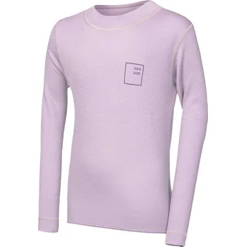 Juniorské merino triko SENSOR Df Logo Up mystic violet Barva: fialová, Velikost: 160