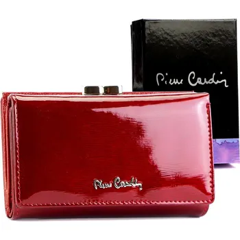 Peněženka Pierre Cardin peněženka z pravé kůže červená 05