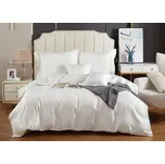 POVLEČENÍ BÍLÉ SATÉNOVÉ 160x200 + 2 POVLEČENÍ NA POLŠTÁŘ 70x80 SADA