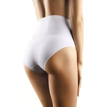 Stahovací kalhotky Stahovací kalhotky 073 white plus - BABELL Bílá 4XL