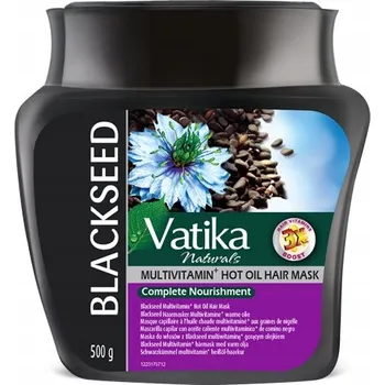 Vlasová regenerace Dabur maska na poškozené vlasy s černuchou 500g Black (maska ze semen)