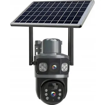 IP kamera Alarm při pohybu Solární kamera WiFi/4G LTE 4K 6MP Obousměrná venkovní