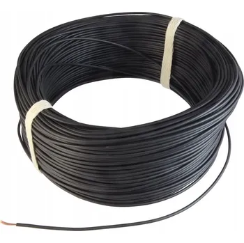 elektrický kabel Instalační kabel lanko LGY 6mm2 H07V-K černý (role 100m)