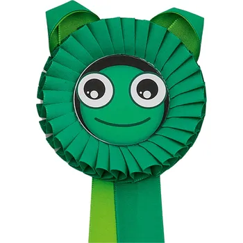 Kokarda jednořadá ŽABKA, průměr 11 cm