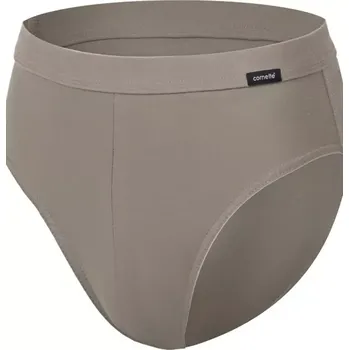 Pánské spodní prádlo Pánské slipy Authentic 093 3-5XL khaki 4XL