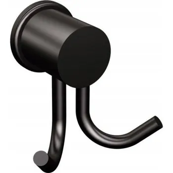 Věšák Háček na hmoždinky Andex černý