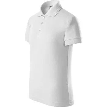 Dívčí oblečení Pique Polo polokošile dětská bílá 134 cm/8 let