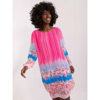 Dámské šaty DHJ SK N8524 šaty.14X tmavě růžová jedna velikost