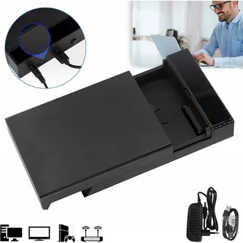 EXTERNÍ BOX / POUZDRO PRO DISK SATA SSD 2,5/3,5 palce USB 3.0