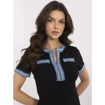 Dámská košile Halenka NM TS V8305.84 černá jedna velikost