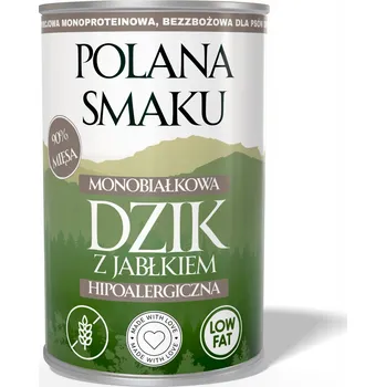 Krmivo pro psa Polana smaku kančí s jablkem 400g krmivo monoproteinové pro psy