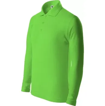 Dívčí oblečení Pique Polo LS polokošile dětská apple green 158 cm/12 let