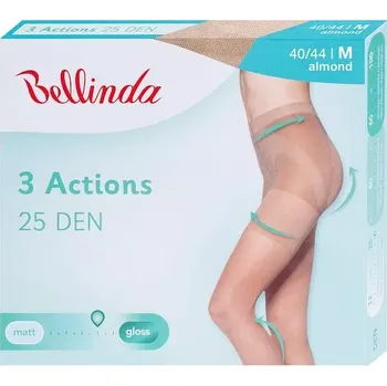Dámské punčochy Formující punčochové kalhoty 3ACTIONS 25 DEN - BELLINDA - almond S