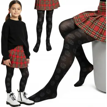 Dětské punčocháče Early Days černé polyester velikost 140