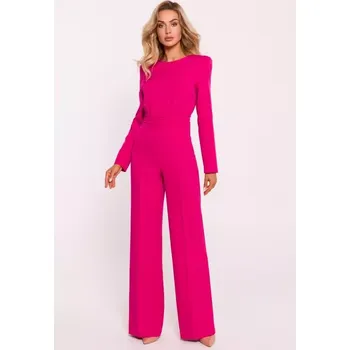 Dámský overall M811 Kombinéza s vycpávkami na ramenou - fuchsiová EU S
