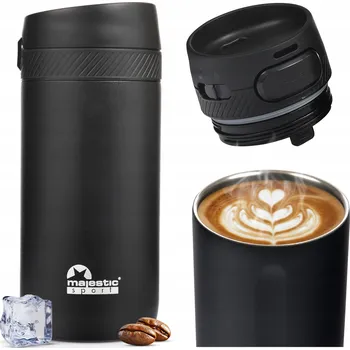 Termoska Termohrnek termoska na čajovou kávu Majestic Sport Nord 420 ml