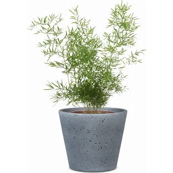 Obal na květináč Tmavě šedý obal na květináč 701 beton 13 Scheurich Dark Stone