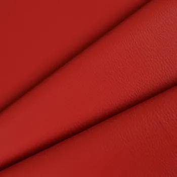 Zbytek - Látka ekokůže (koženka) Aril barva červená
