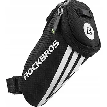 brašna na kolo Rockbros podsedlová brašna na suchý zip, černá