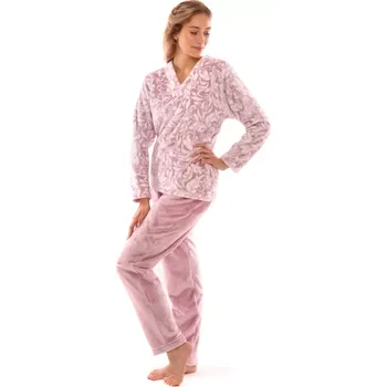 Dámské pyžamo Flora 6456 mauve mIst - Vestis XXL