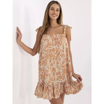 Dámské šaty Šaty 346 SK 035.48 oranžová XXL