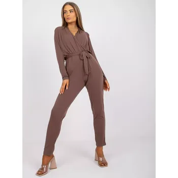 Dámský overall Dámský overal-EM-KO-U603.46P-hnědý jedna velikost