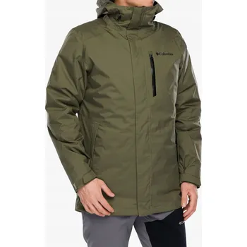 Pánská větrovka Bunda 3v1 Columbia Oak Harbor Interchange Jacket - stone green M