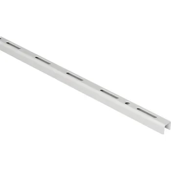 Jednořadá lišta 18x12mm, 500mm, bílá
