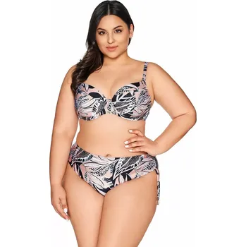 Dámské plavky Plavková podprsenka s plnými košíčky Ava SK 220 Latte Maxi latte 75j